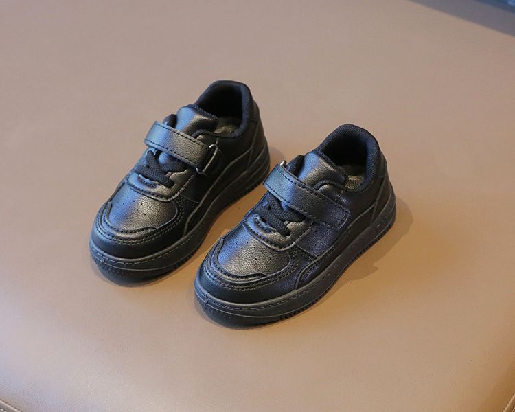 Kids Shoes Boys' Shoes Sneakers Children's White Sneakers New Spring Autumn Unisex Kids' Athletic Casual Board Shoes Leather Upper Soft Sole Baby Shoes