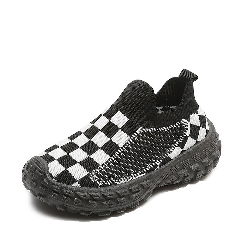 Kids Shoes Boys' Shoes Loafers Children's Sports Shoes New Autumn Spring Boys' Casual Shoes Breathable Mesh Shoes Soft Soles Girls' Fly-Knit Shoes Baby Shoes