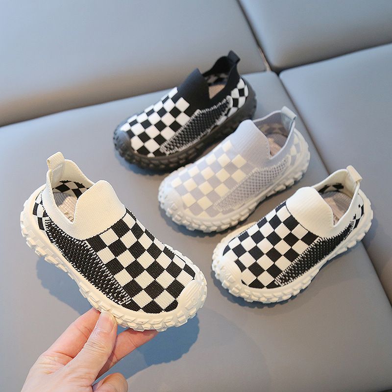 Kids Shoes Boys' Shoes Loafers Children's Sports Shoes New Autumn Spring Boys' Casual Shoes Breathable Mesh Shoes Soft Soles Girls' Fly-Knit Shoes Baby Shoes