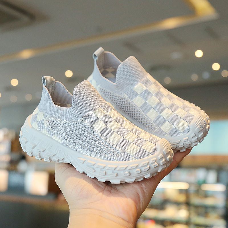 Kids Shoes Boys' Shoes Loafers Children's Sports Shoes New Autumn Spring Boys' Casual Shoes Breathable Mesh Shoes Soft Soles Girls' Fly-Knit Shoes Baby Shoes