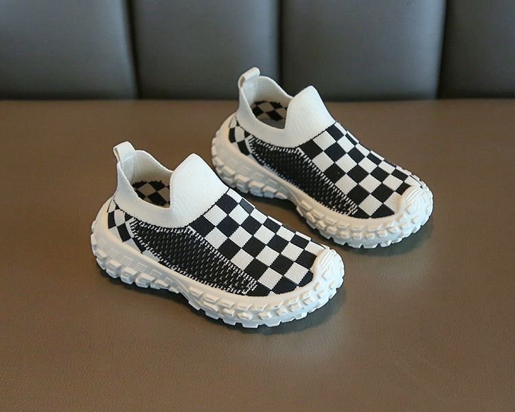 Kids Shoes Boys' Shoes Loafers Children's Sports Shoes New Autumn Spring Boys' Casual Shoes Breathable Mesh Shoes Soft Soles Girls' Fly-Knit Shoes Baby Shoes