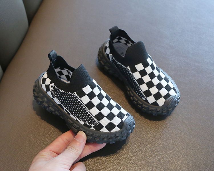 Kids Shoes Boys' Shoes Loafers Children's Sports Shoes New Autumn Spring Boys' Casual Shoes Breathable Mesh Shoes Soft Soles Girls' Fly-Knit Shoes Baby Shoes