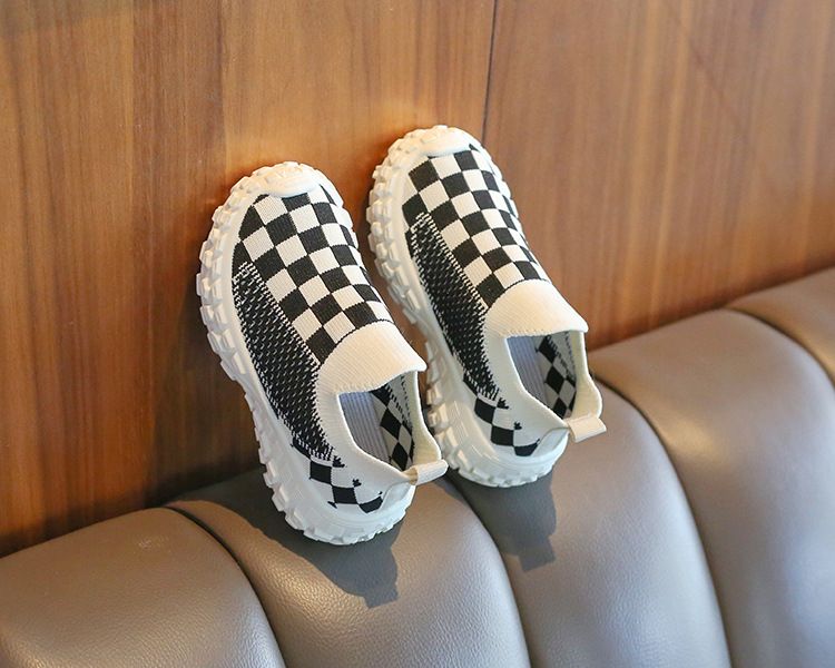 Kids Shoes Boys' Shoes Loafers Children's Sports Shoes New Autumn Spring Boys' Casual Shoes Breathable Mesh Shoes Soft Soles Girls' Fly-Knit Shoes Baby Shoes