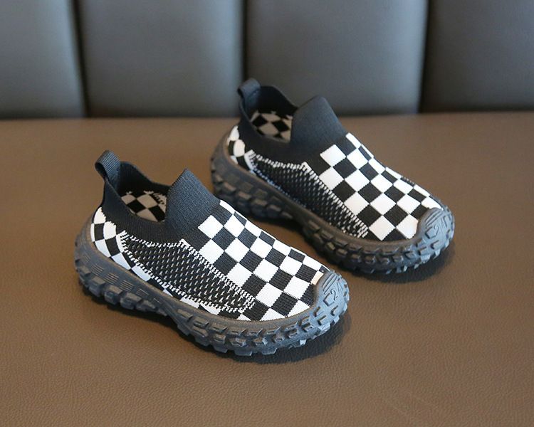 Kids Shoes Boys' Shoes Loafers Children's Sports Shoes New Autumn Spring Boys' Casual Shoes Breathable Mesh Shoes Soft Soles Girls' Fly-Knit Shoes Baby Shoes