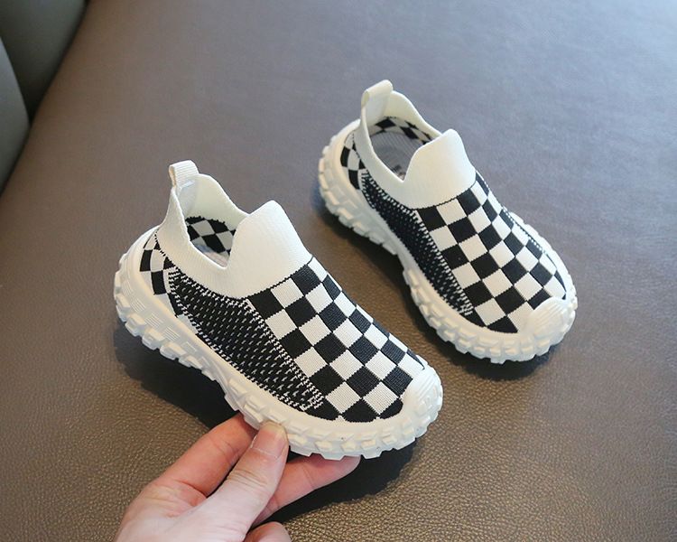 Kids Shoes Boys' Shoes Loafers Children's Sports Shoes New Autumn Spring Boys' Casual Shoes Breathable Mesh Shoes Soft Soles Girls' Fly-Knit Shoes Baby Shoes