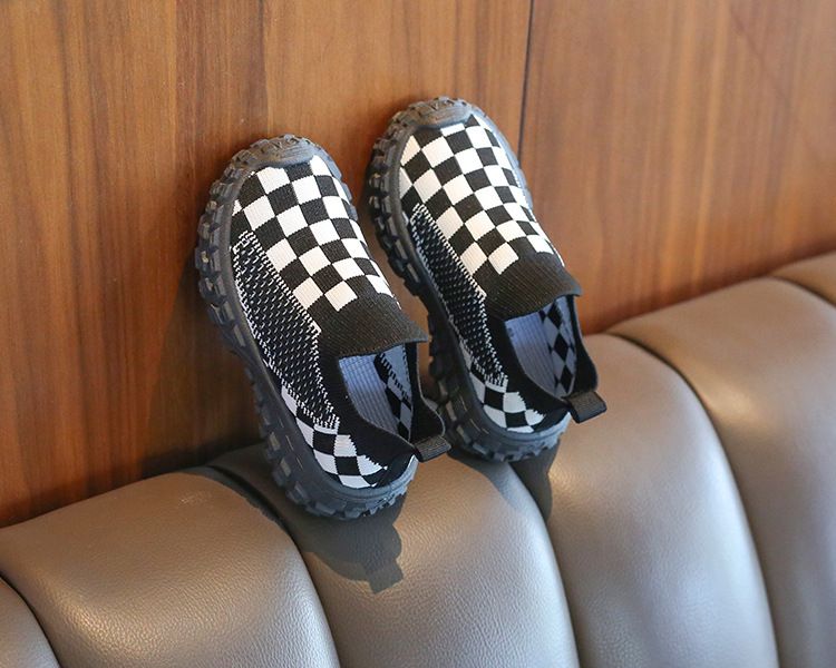 Kids Shoes Boys' Shoes Loafers Children's Sports Shoes New Autumn Spring Boys' Casual Shoes Breathable Mesh Shoes Soft Soles Girls' Fly-Knit Shoes Baby Shoes