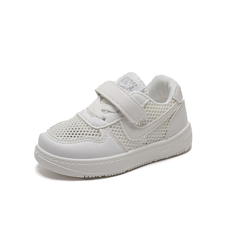 Children's White Shoes Summer New Style Boy's Girl's Sports Shoes Breathable Casual Mesh Board Shoes Baby Shoes Kids Shoes Sandals