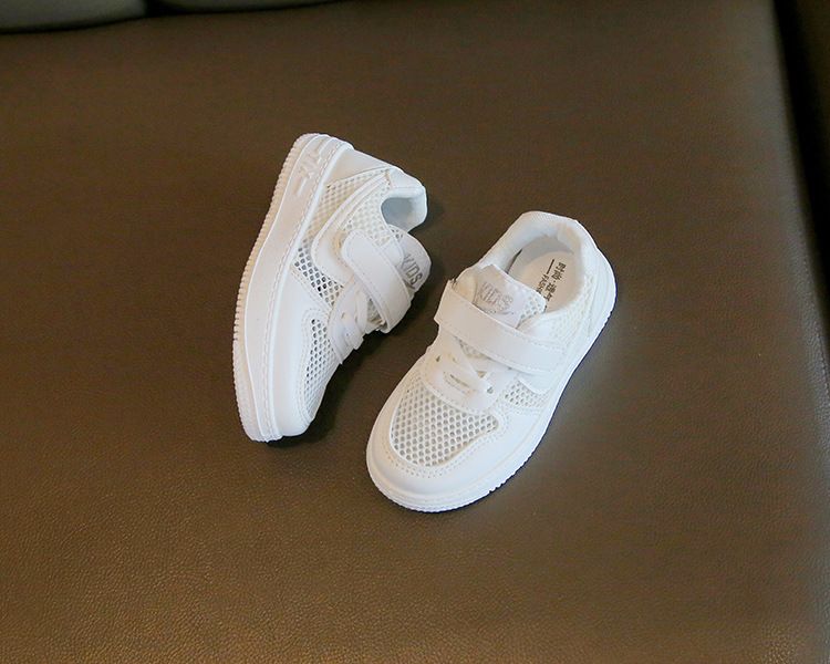 Children's White Shoes Summer New Style Boy's Girl's Sports Shoes Breathable Casual Mesh Board Shoes Baby Shoes Kids Shoes Sandals
