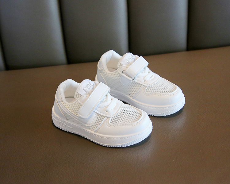 Children's White Shoes Summer New Style Boy's Girl's Sports Shoes Breathable Casual Mesh Board Shoes Baby Shoes Kids Shoes Sandals