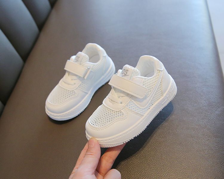 Children's White Shoes Summer New Style Boy's Girl's Sports Shoes Breathable Casual Mesh Board Shoes Baby Shoes Kids Shoes Sandals