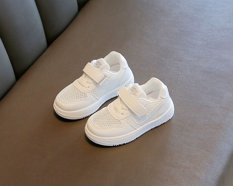 Children's White Shoes Summer New Style Boy's Girl's Sports Shoes Breathable Casual Mesh Board Shoes Baby Shoes Kids Shoes Sandals