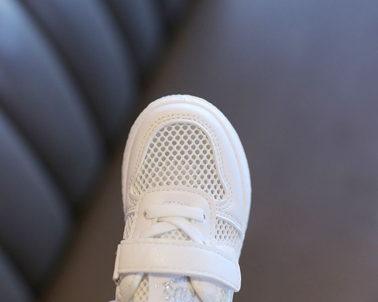 Children's White Shoes Summer New Style Boy's Girl's Sports Shoes Breathable Casual Mesh Board Shoes Baby Shoes Kids Shoes Sandals