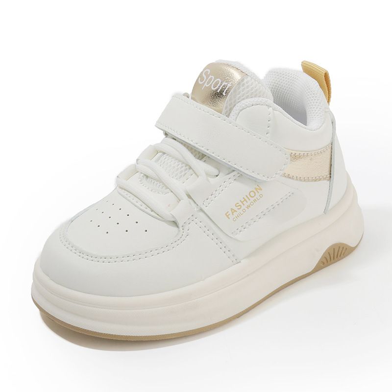 New Spring Autumn Kids' Sneakers High-Top Boy Casual Board Shoes Soft Soles for Girls Boys Kids Shoes Boys' Shoes Sneakers