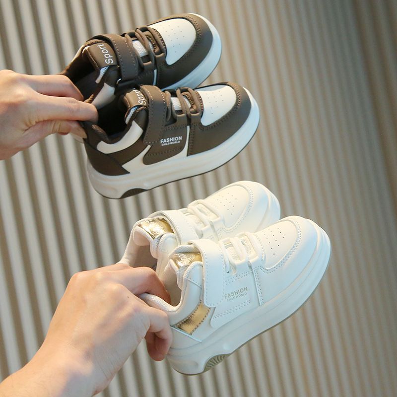 New Spring Autumn Kids' Sneakers High-Top Boy Casual Board Shoes Soft Soles for Girls Boys Kids Shoes Boys' Shoes Sneakers