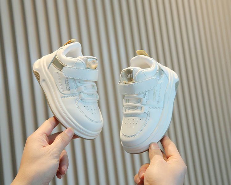 New Spring Autumn Kids' Sneakers High-Top Boy Casual Board Shoes Soft Soles for Girls Boys Kids Shoes Boys' Shoes Sneakers