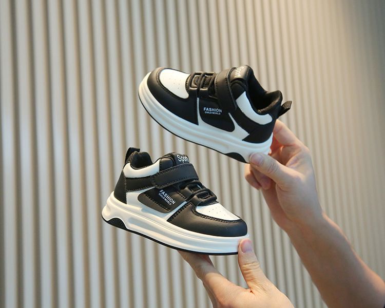 New Spring Autumn Kids' Sneakers High-Top Boy Casual Board Shoes Soft Soles for Girls Boys Kids Shoes Boys' Shoes Sneakers