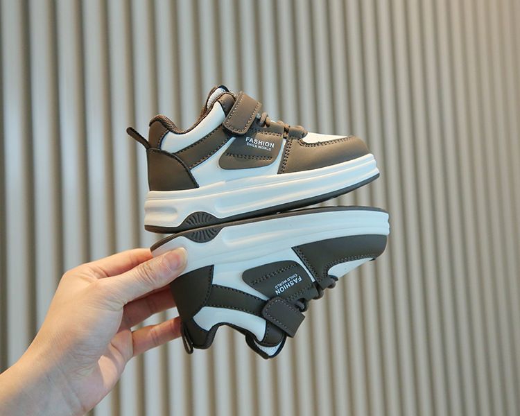 New Spring Autumn Kids' Sneakers High-Top Boy Casual Board Shoes Soft Soles for Girls Boys Kids Shoes Boys' Shoes Sneakers