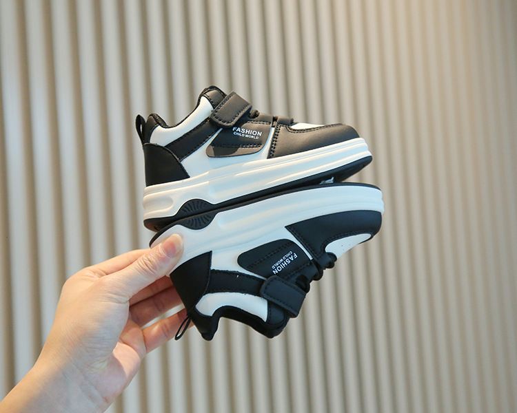 New Spring Autumn Kids' Sneakers High-Top Boy Casual Board Shoes Soft Soles for Girls Boys Kids Shoes Boys' Shoes Sneakers