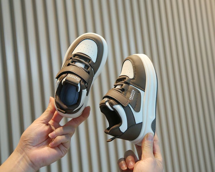 New Spring Autumn Kids' Sneakers High-Top Boy Casual Board Shoes Soft Soles for Girls Boys Kids Shoes Boys' Shoes Sneakers