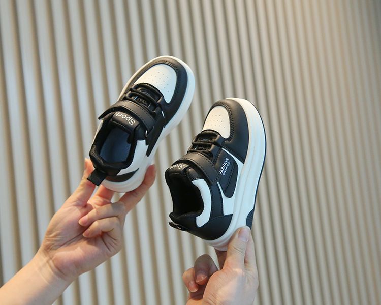 New Spring Autumn Kids' Sneakers High-Top Boy Casual Board Shoes Soft Soles for Girls Boys Kids Shoes Boys' Shoes Sneakers