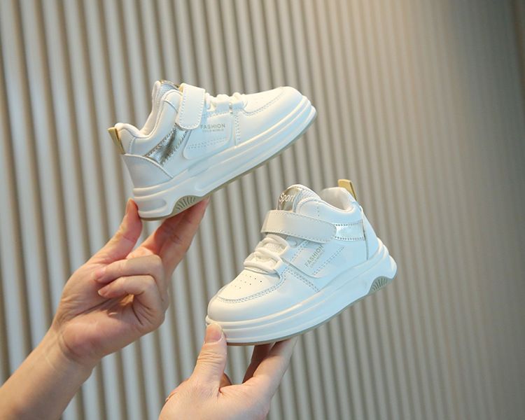 New Spring Autumn Kids' Sneakers High-Top Boy Casual Board Shoes Soft Soles for Girls Boys Kids Shoes Boys' Shoes Sneakers