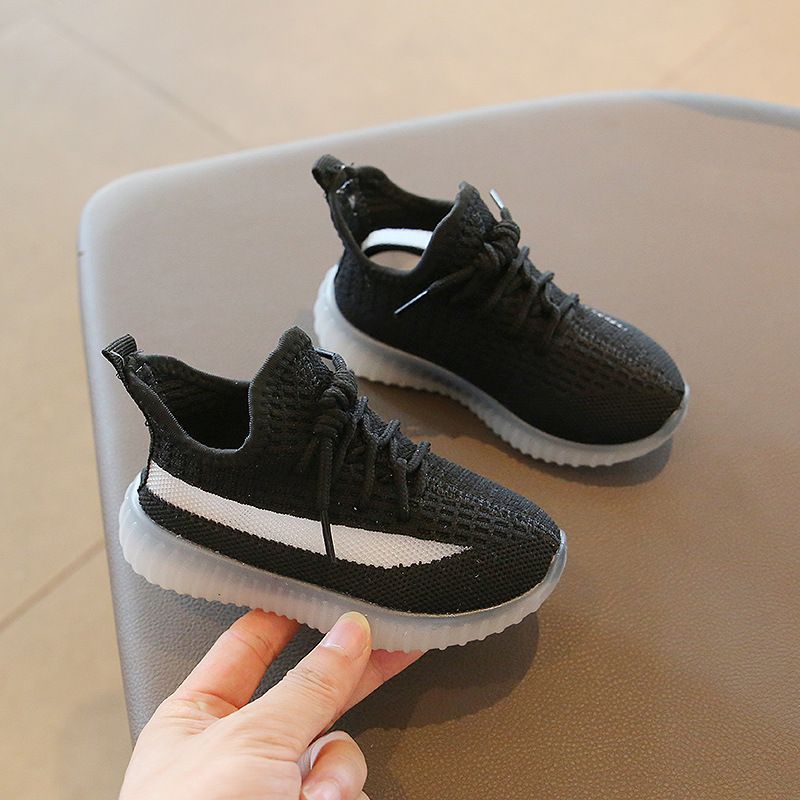 Children's Sports Shoes Spring Autumn Boys' Coconut Shoes New Girls' Casual Mesh Shoes Breathable Baby White Sneakers Kids Shoes Boys' Shoes Sneakers