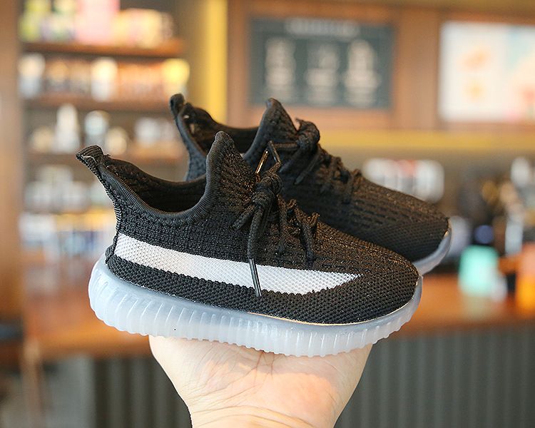 Children's Sports Shoes Spring Autumn Boys' Coconut Shoes New Girls' Casual Mesh Shoes Breathable Baby White Sneakers Kids Shoes Boys' Shoes Sneakers