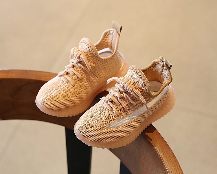 Children's Sports Shoes Spring Autumn Boys' Coconut Shoes New Girls' Casual Mesh Shoes Breathable Baby White Sneakers Kids Shoes Boys' Shoes Sneakers