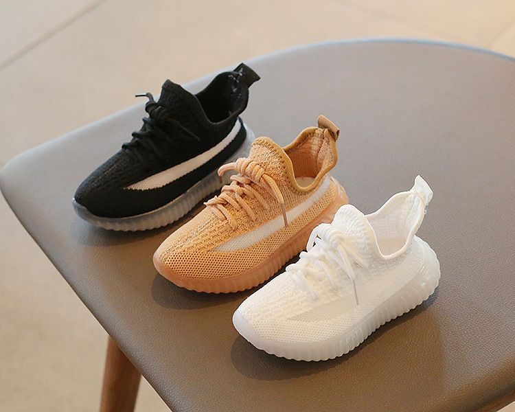 Children's Sports Shoes Spring Autumn Boys' Coconut Shoes New Girls' Casual Mesh Shoes Breathable Baby White Sneakers Kids Shoes Boys' Shoes Sneakers