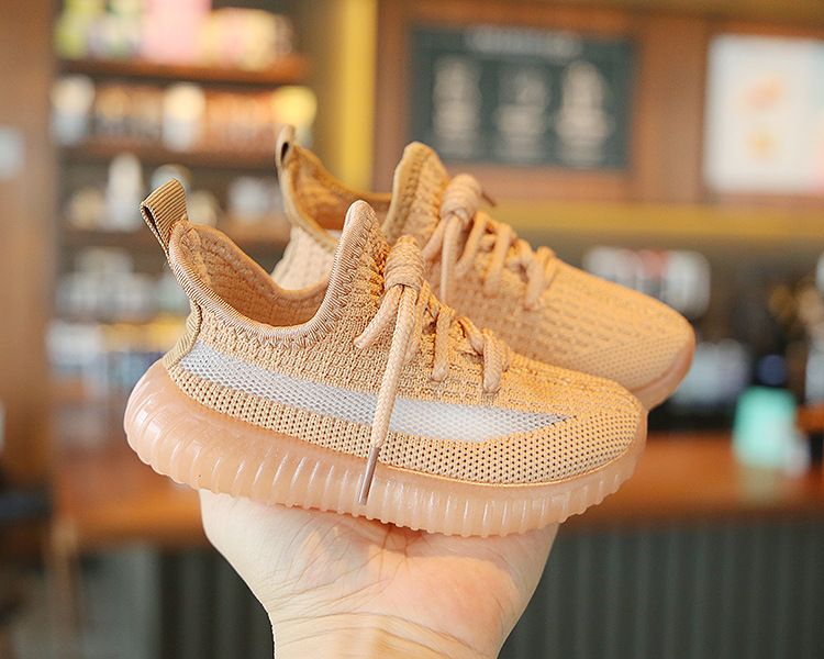 Children's Sports Shoes Spring Autumn Boys' Coconut Shoes New Girls' Casual Mesh Shoes Breathable Baby White Sneakers Kids Shoes Boys' Shoes Sneakers