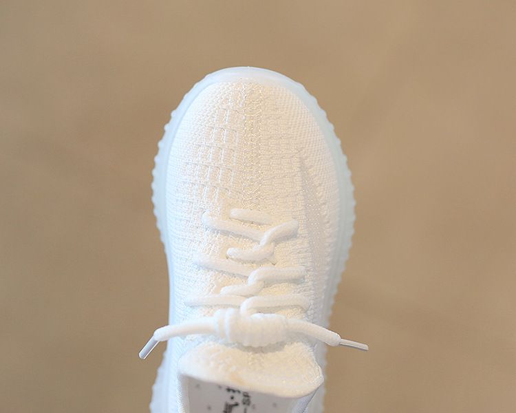 Children's Sports Shoes Spring Autumn Boys' Coconut Shoes New Girls' Casual Mesh Shoes Breathable Baby White Sneakers Kids Shoes Boys' Shoes Sneakers