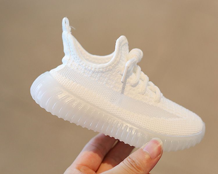 Children's Sports Shoes Spring Autumn Boys' Coconut Shoes New Girls' Casual Mesh Shoes Breathable Baby White Sneakers Kids Shoes Boys' Shoes Sneakers