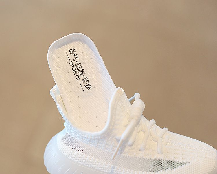 Children's Sports Shoes Spring Autumn Boys' Coconut Shoes New Girls' Casual Mesh Shoes Breathable Baby White Sneakers Kids Shoes Boys' Shoes Sneakers