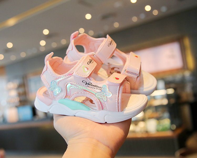 Girl's Sandals Summer New Arrival Children's Beach Shoes Cartoon Princess Baby Soft Sole Shoes Kids Shoes Girls' Shoes