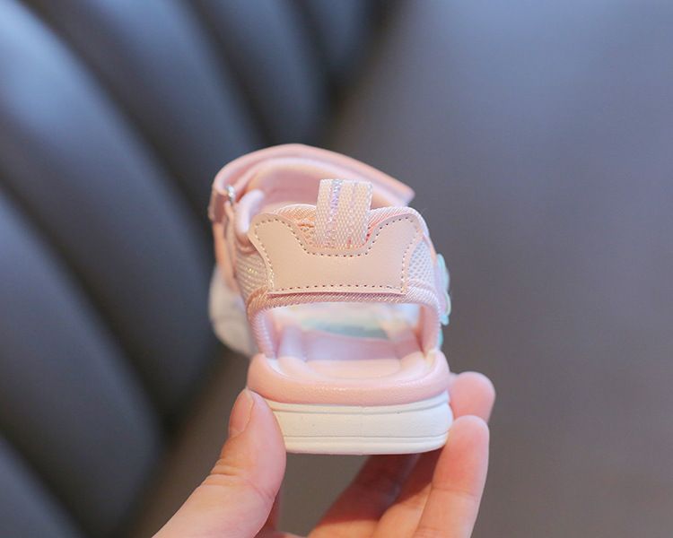 Girl's Sandals Summer New Arrival Children's Beach Shoes Cartoon Princess Baby Soft Sole Shoes Kids Shoes Girls' Shoes
