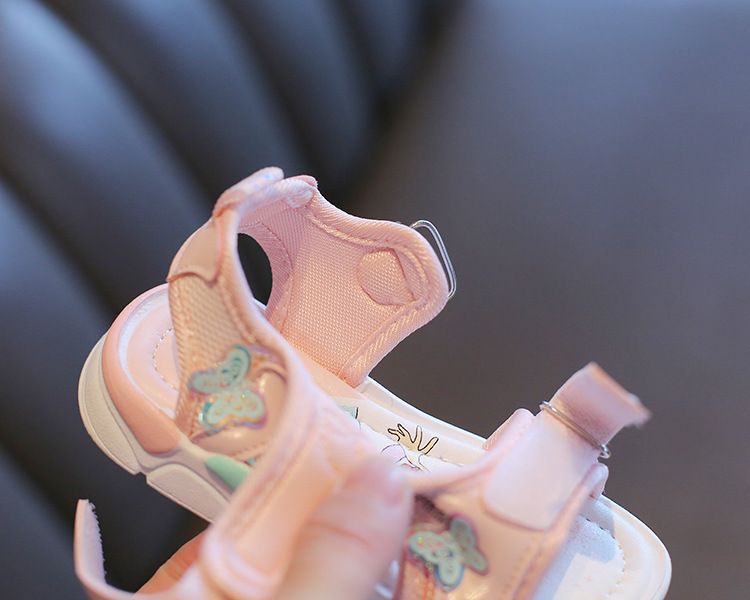 Girl's Sandals Summer New Arrival Children's Beach Shoes Cartoon Princess Baby Soft Sole Shoes Kids Shoes Girls' Shoes