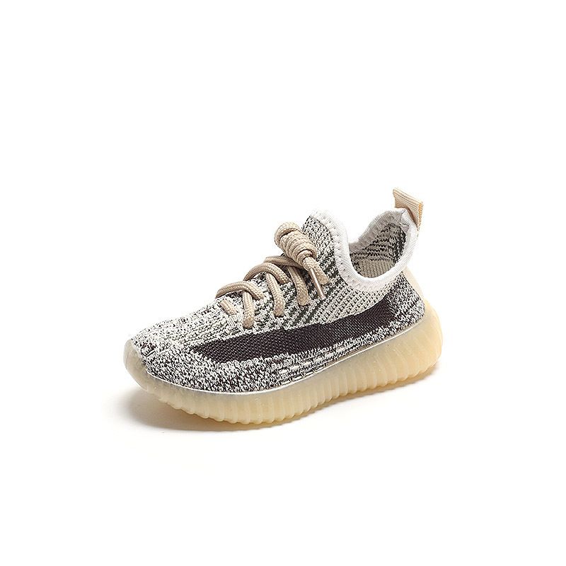 Children's Sports Shoes Spring Autumn Boys' Coconut Shoes Flyknit Breathable Mesh Shoes Girls' Casual Shoes Soft Soled Baby Shoes Kids Shoes Boys' Shoes Sneakers