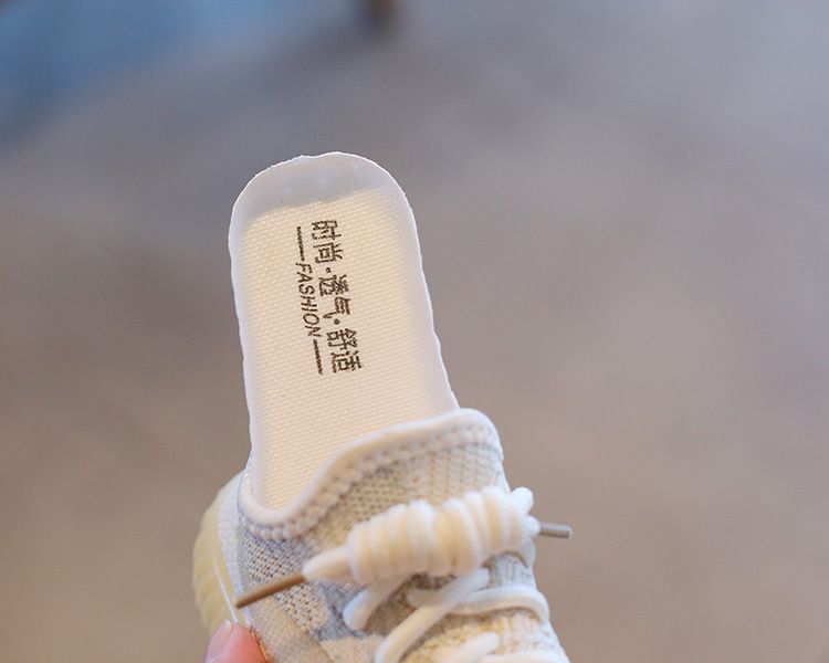 Children's Sports Shoes Spring Autumn Boys' Coconut Shoes Flyknit Breathable Mesh Shoes Girls' Casual Shoes Soft Soled Baby Shoes Kids Shoes Boys' Shoes Sneakers