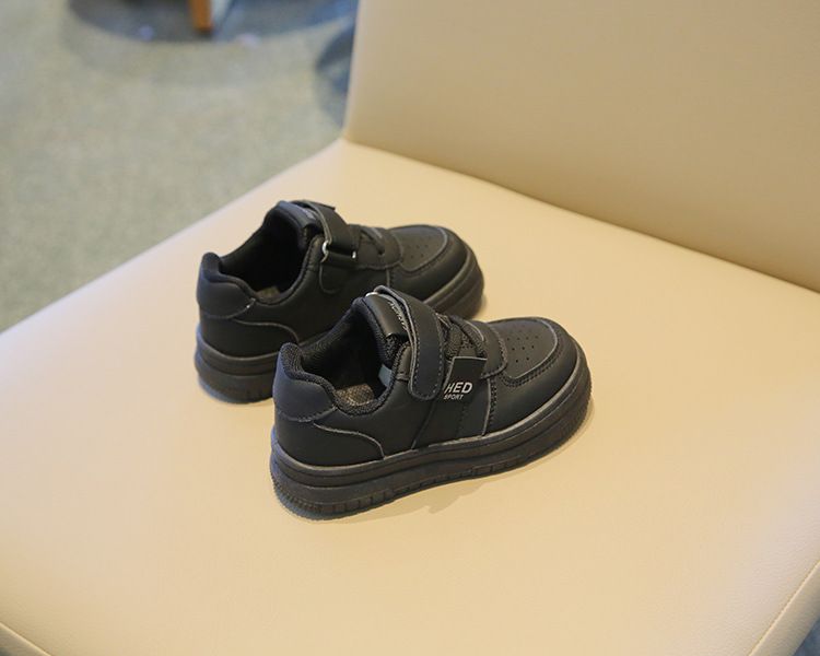 Children's White Sneakers Spring Autumn Girl's Sports Shoes Anti-Slip Lightweight Boy's Skateboarding Shoes Soft Soles Baby Casual Shoes Kids Shoes Boys' Shoes