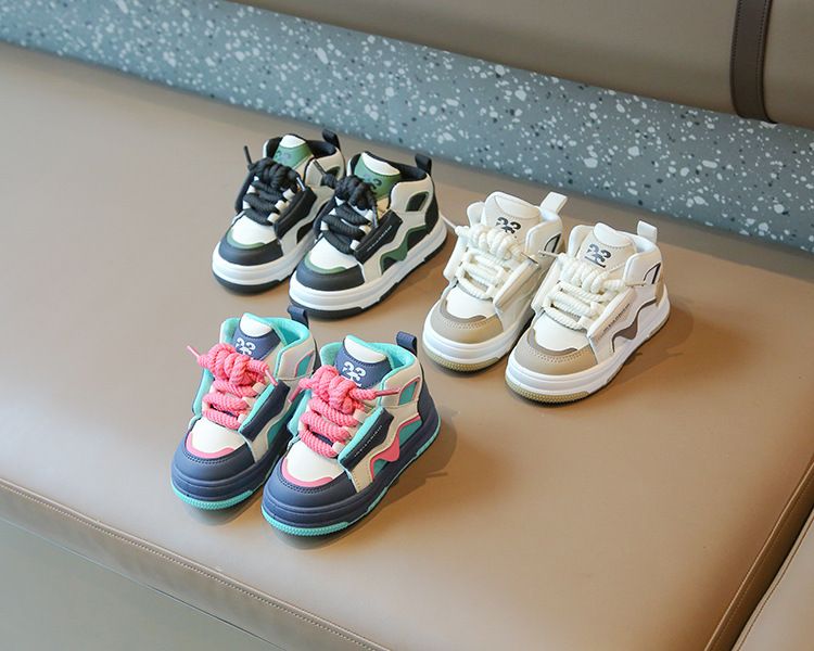 Children's Sports Shoes for Spring Autumn Boys' Casual Sneakers Girls' High-Top Loafers Baby Kids Shoes Boys' Shoes Sneakers