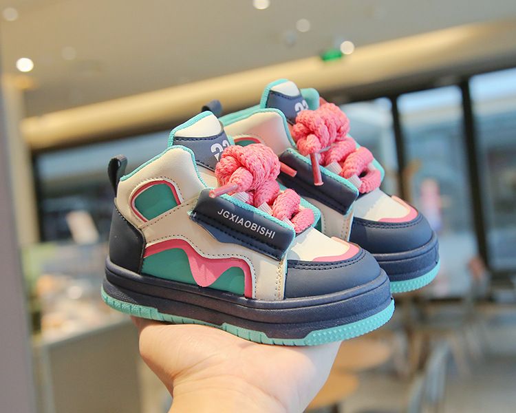 Children's Sports Shoes for Spring Autumn Boys' Casual Sneakers Girls' High-Top Loafers Baby Kids Shoes Boys' Shoes Sneakers