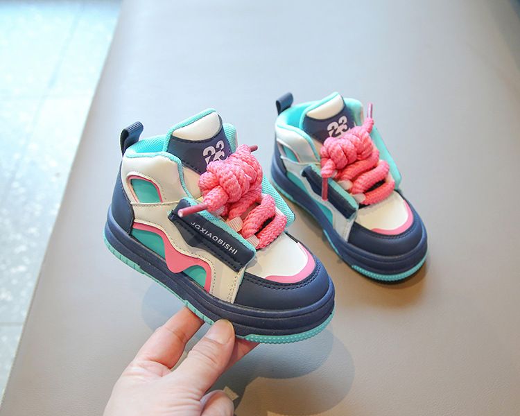 Children's Sports Shoes for Spring Autumn Boys' Casual Sneakers Girls' High-Top Loafers Baby Kids Shoes Boys' Shoes Sneakers