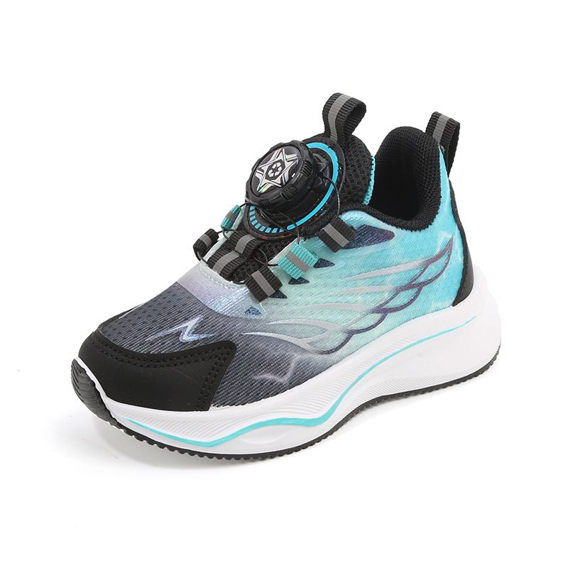 Children 'S Shoe Fashion Children's Sports Shoes Spring Autumn Boys' Casual Shoes Rotating Button Girls' Running Shoes Soft Sole Baby Mesh Sneakers Kids Shoes Boys' Shoes