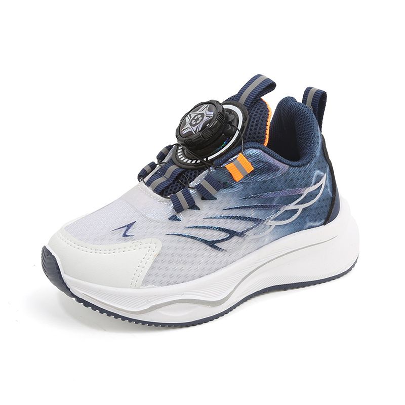 Children 'S Shoe Fashion Children's Sports Shoes Spring Autumn Boys' Casual Shoes Rotating Button Girls' Running Shoes Soft Sole Baby Mesh Sneakers Kids Shoes Boys' Shoes