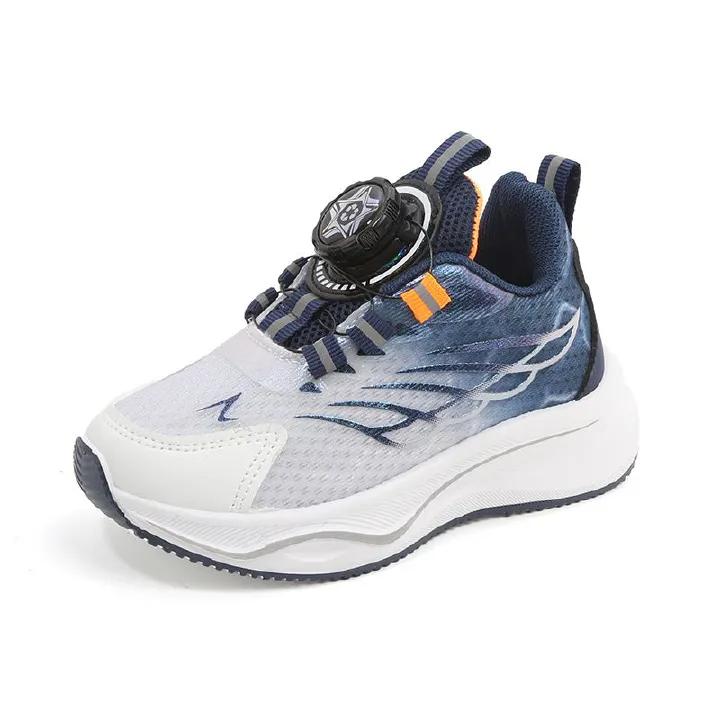 Children 'S Shoe Fashion Children's Sports Shoes Spring Autumn Boys' Casual Shoes Rotating Button Girls' Running Shoes Soft Sole Baby Mesh Sneakers Kids Shoes Boys' Shoes