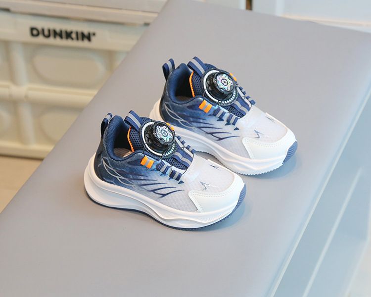Children 'S Shoe Fashion Children's Sports Shoes Spring Autumn Boys' Casual Shoes Rotating Button Girls' Running Shoes Soft Sole Baby Mesh Sneakers Kids Shoes Boys' Shoes