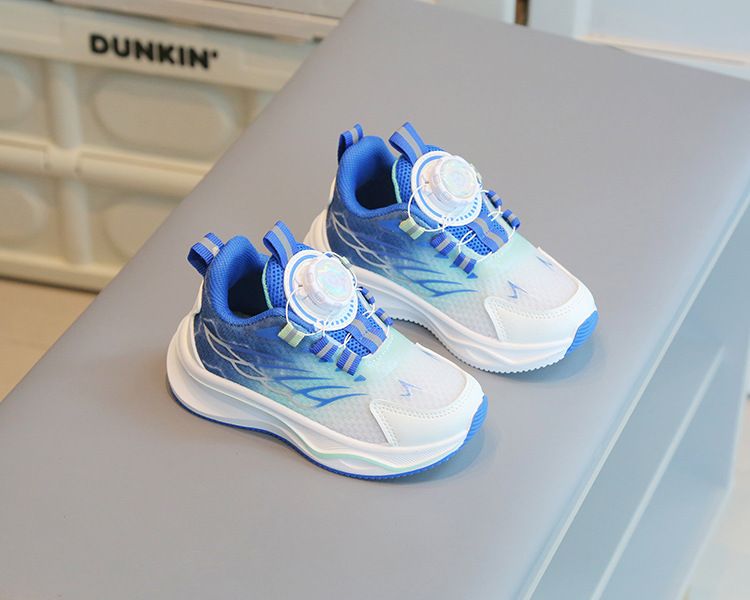 Children 'S Shoe Fashion Children's Sports Shoes Spring Autumn Boys' Casual Shoes Rotating Button Girls' Running Shoes Soft Sole Baby Mesh Sneakers Kids Shoes Boys' Shoes
