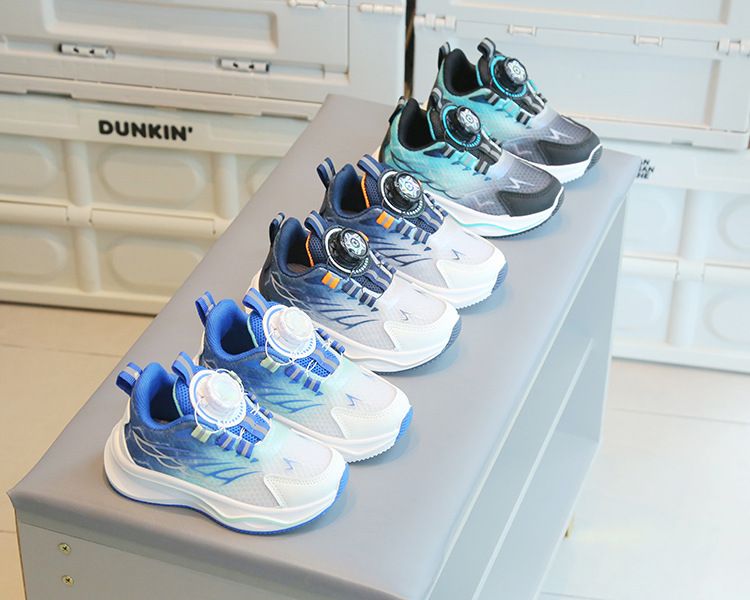 Children 'S Shoe Fashion Children's Sports Shoes Spring Autumn Boys' Casual Shoes Rotating Button Girls' Running Shoes Soft Sole Baby Mesh Sneakers Kids Shoes Boys' Shoes