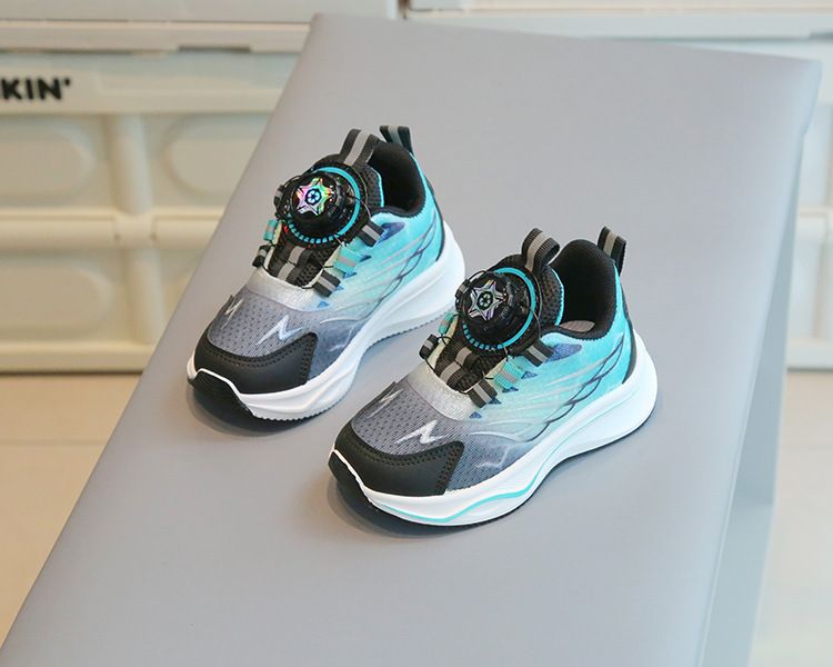 Children 'S Shoe Fashion Children's Sports Shoes Spring Autumn Boys' Casual Shoes Rotating Button Girls' Running Shoes Soft Sole Baby Mesh Sneakers Kids Shoes Boys' Shoes