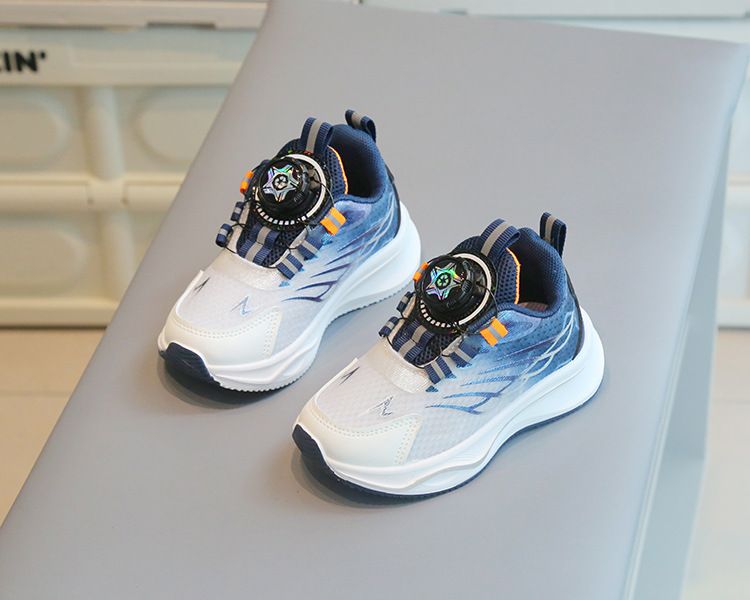 Children 'S Shoe Fashion Children's Sports Shoes Spring Autumn Boys' Casual Shoes Rotating Button Girls' Running Shoes Soft Sole Baby Mesh Sneakers Kids Shoes Boys' Shoes